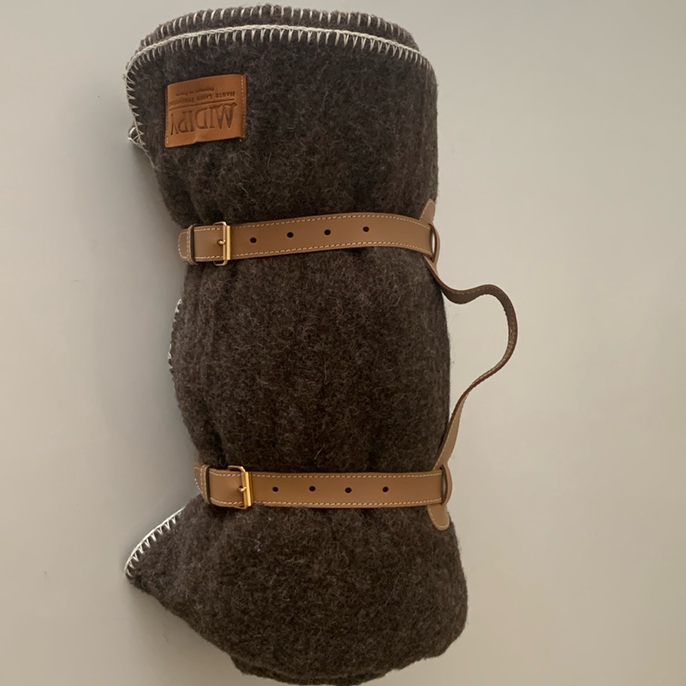 Midipy wool blanket made in France
